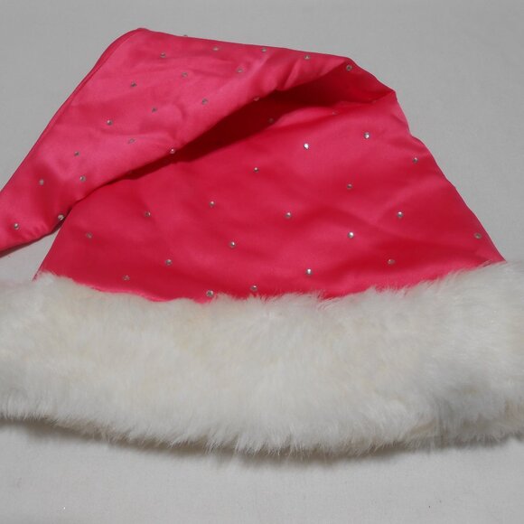 CUTE PINK VICTORIA'S SECRET SANTA HAT RHINESTONES ACCENTS LONG 23" π
NEW - Picture 9 of 9